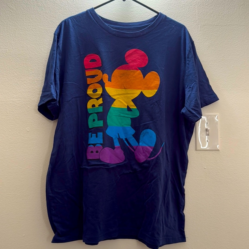 Disney Pride Collection Be Proud tshirt